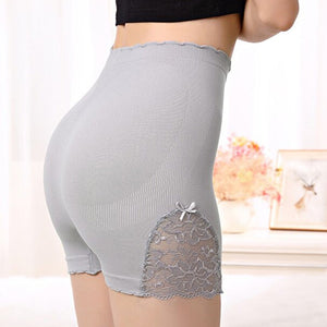 Lace anti-empty abdomen and hip bottoming shorts