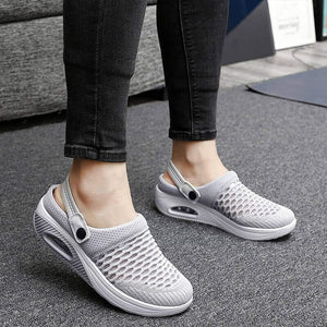 Women Walking Shoes Air Cushion Slip-On Shoes