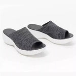 🔥SUMMER HOT SALE⚡Knitted wedge sports corrective sandals