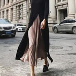 Loose Casual Split Over Dress