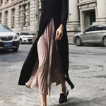 Loose Casual Split Over Dress
