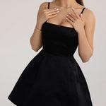 Fashion Sexy Suspender Small A Backless Dress