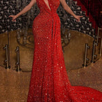 Sexy Slanted Shoulder Bronzing Slim Dress