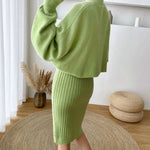Two-piece Fashion Suspender Dress