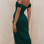 Elegant Sexy Evening Dress With One Shoulder And Waist Slit