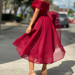 One Shoulder Dinner Dress