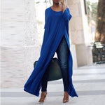 Sexy Split Long Top Dress