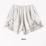 Lace anti-glare bottoming shorts