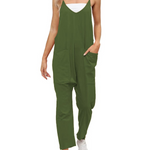 Womens Casual Wide Leg Jumpsuit (Buy 2 Free Shipping)