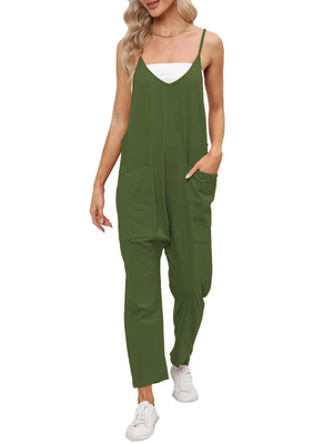 Womens Casual Wide Leg Jumpsuit (Buy 2 Free Shipping)