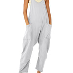 Womens Casual Wide Leg Jumpsuit (Buy 2 Free Shipping)