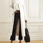 Women'S Fashion Viviane Turtleneck Split Top