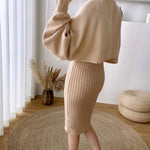 Two-piece Fashion Suspender Dress